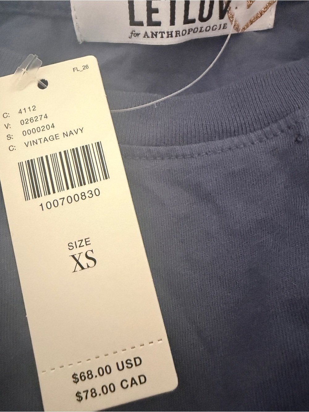 Anthropologie Navy 'Boat Day' Graphic Tee - Picture 7 of 9